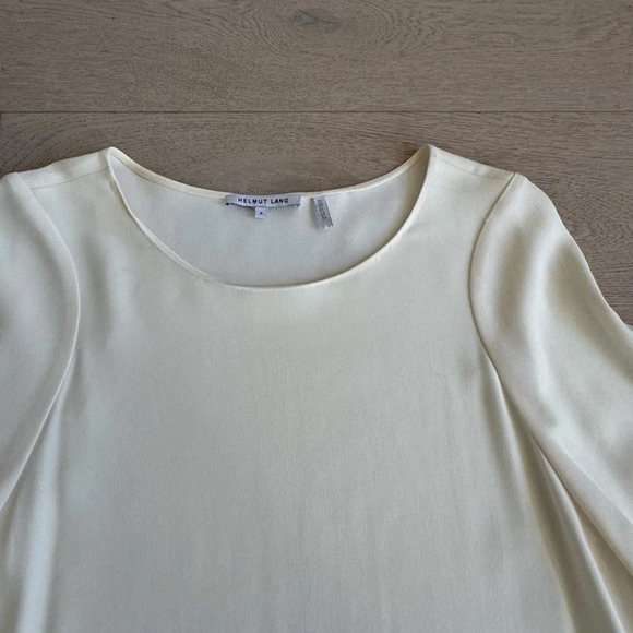 Helmut Lang Viscose Bell Sleeve Mid length dress size small - Picture 6 of 9